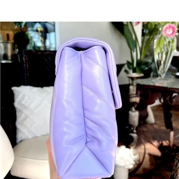 KURT GEIGER SoHo Shoulder Bag  LILAC PURPLE large new with tag - Picture 7 of 17